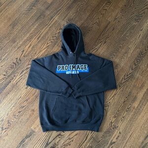 Pro Image Sports Est 1985 Navy Dark Hoodie Sweater Gym Skater Activewear